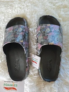 Skechers Foamies Slide Sandals Womens Size 9 Comfort Slip On Pool Beach Shoes - Picture 1 of 8