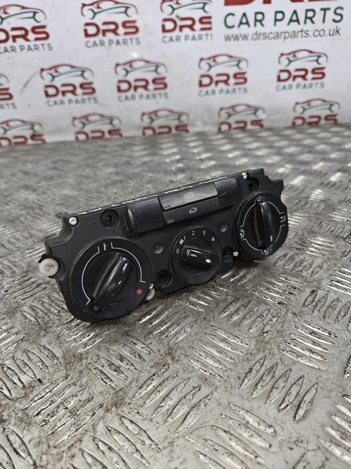 VW CADDY MK3 HEATER CLIMATE CONTROL PANEL (NON AC TYPE) 1K0819047BM (2004 - 2010 - Image 1 of 4
