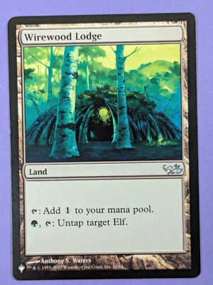 MTG Magic: The List: Wirewood Lodge - DD1 Reprint #26/62 Uncommon - NM - Image 1 of 2