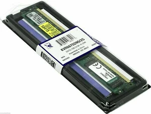 ram 2 giga PC DESKTOP DDR2 667MHz KVR667D2N5/2G PC2-5300 KINGSTON PER INTEL/AMD - Foto 1 di 1