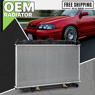 2413 Aluminum Core Radiator OE Replacement for 1999-2002 infiniti G20 2.0L I4 AT - Image 1 of 4