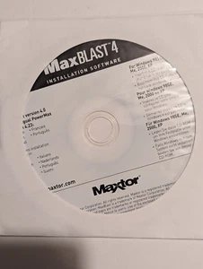 Maxtor MaxBlast 4 Software for Windows 98/Me/2000/XP - Picture 1 of 3