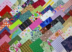 120 Piece Pre-Cut Charm Pack 4" Squares Fabric Quilt Cotton/60 Different/2 each - Picture 1 of 3