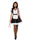 Rubies Womens Size S French Maid Cleaner Dress Up Halloween Party Outfit Costume