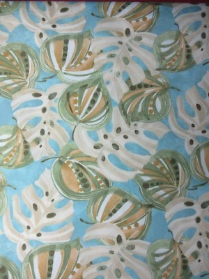 Tommy Bahama Aquatic Allure Shoreline Fabric Medium Upholstery Craft 5 Yards - Image 1 of 4