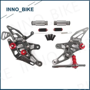 Rearsets Footrest For BMW S1000RR HP4 2015 2016 2017 2018 2019 Rear Set Footpegs - Picture 1 of 7