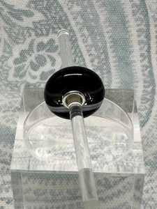 Authentic Trollbeads Striped Onyx, New - Picture 1 of 7