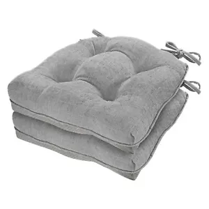 Chair Cushions for Dining Chairs 17" x 17" Non-Slip Kitchen Chair Pads with A... - Picture 1 of 7