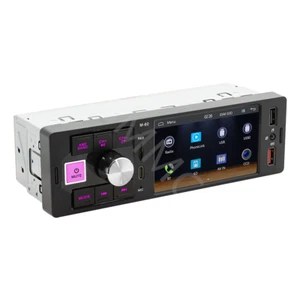 Radio de coche de 4,1 pulgadas Carplay Android automático Bluetooth único 1 Din estéreo pantalla táctil - Imagen 1 de 22