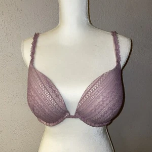 Victoria Secret Mauve bra 38D Push Up Full Coverage - Picture 1 of 11