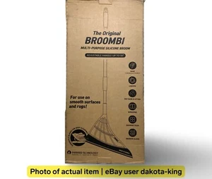 Broombi Silicone Broom Air Squeegee & Pet Hair Remover AUTHENTIC NEW IN BOX - Picture 1 of 3