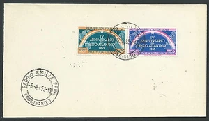 1953 ITALIA FDC PATTO ATLANTICO SU FRAMMENTO - P10-3 - Picture 1 of 1