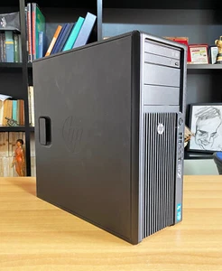 HP Z420 Workstation Intel Xeon 8 core 16T 8GB RAM DDR3 SDD HDD Video NVIDIA GTX - Foto 1 di 16