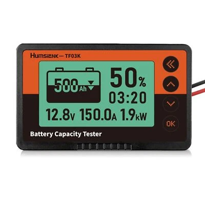 350A Digital Voltmeter LCD LiFePO4 Batterie Monitor 12-84V mit Kapazitätsanzeige - Bild 1 von 4