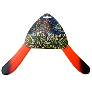 Regalo de recuerdo boomerang deportivo hecho en Australia - para diestros - Imagen 1 de 6