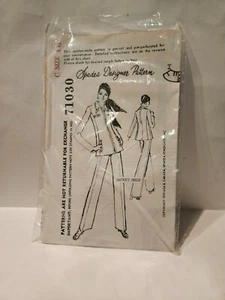 Spadea Designer Patterns 71030 Size 16 Jacket 1970 - Picture 1 of 1