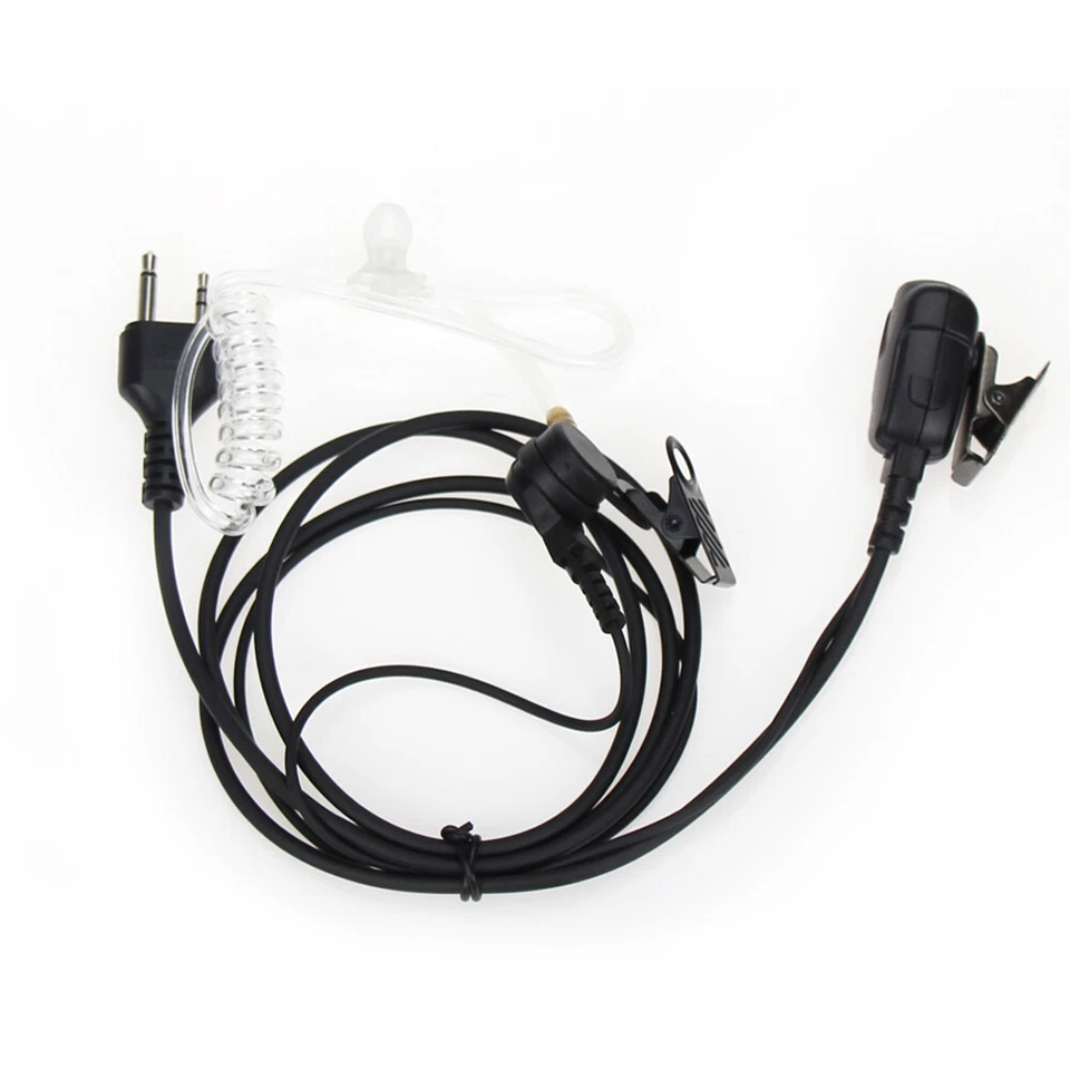 Midland AVPH3 Security Headsets Walkie Talkie Two Way Radio Clear Tube - Image 1 of 4