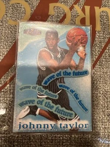 JOHNNY TAYLOR  1997  WAVE OF THE FUTURE Fleer #10  Orlando Magic 🔥 05/08 - Picture 1 of 2