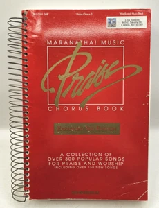 Maranatha Music Praise Chorus Book Expanded 3rd Edition Spiralbound Words Music - Picture 1 of 6