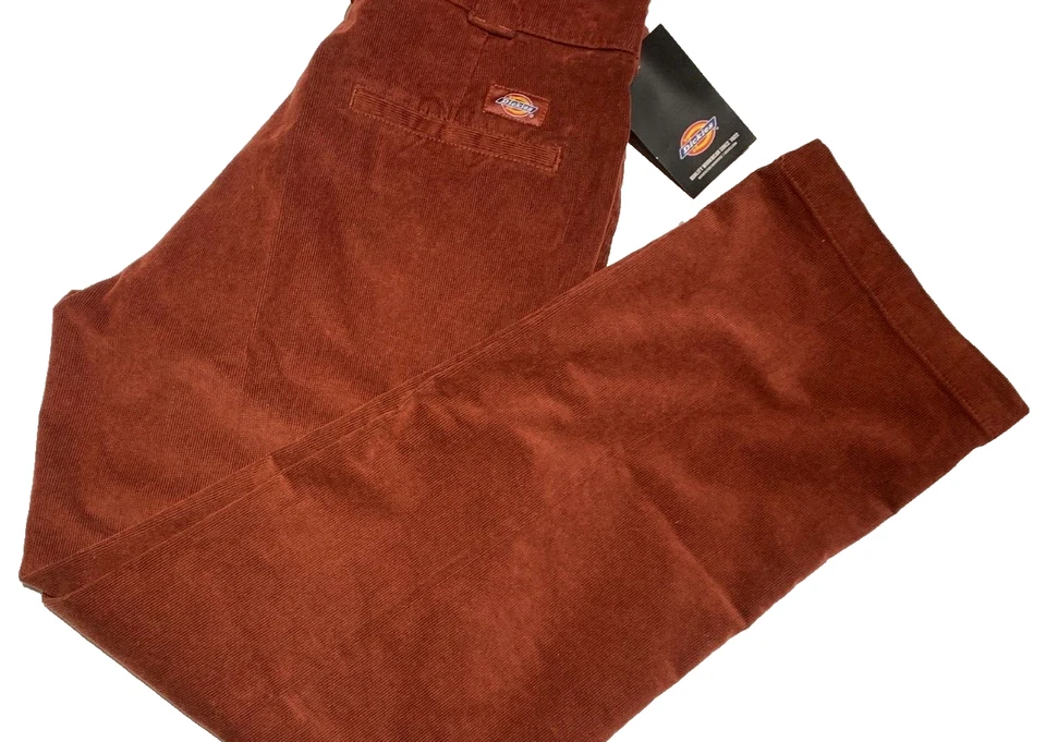 Dickies Regular Fit Corduroy Pants Apple Butter Size 32