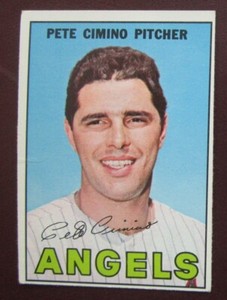 1967 Topps Pete Cimino (California Angels) #79 VG/EX