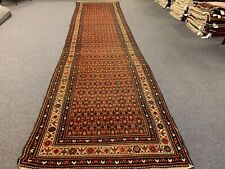 MALAYER TURN OF THE CENTURY ANTIQUE HALL/STAIR RUNNER 3.8 X 15.4