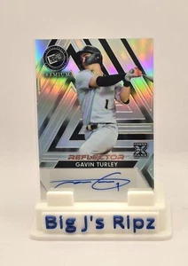 2024 Press Pass Premium Black Reflector Gavin Turley RC Auto 7/35 SSP - Picture 1 of 2
