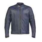 Genuine Triumph Braddan Blue Leather Motorbike Motorcycle Jacket Mles2335