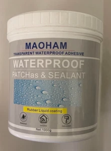 Sellador Líquido Impermeable 500g Recubrimiento Transparente, Interior y Exterior - Imagen 1 de 2