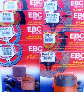 SFA608HH Daelim Roller - EBC Bremsbeläge Bremsklotz brake pads Sinter hinten - Bild 1 von 1
