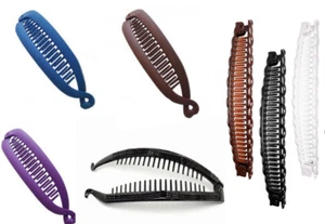 Hair Clip Banana 15 cm Fish Clips Hair Comb Hair Crab Clamp - Picture 1 of 6