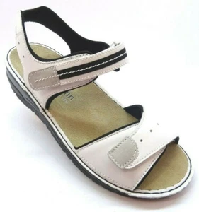 Berkemann Leni 03102 Berkoflex Wechselfußbett Damen Sandalen weiß NEU 37,5 - Bild 1 von 5