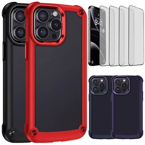For iPhone 13/13 Pro/Pro Max Phone Case Hybrid Rugged Cover / Screen Protectors - Picture 1 of 37