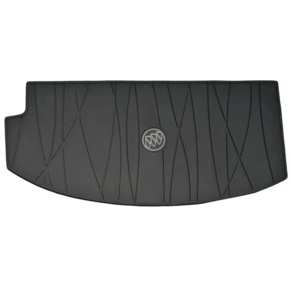 GM 2018-2023 Buick Enclave All Weather Cargo Area Floor Mat Ebony Logo 84205920 - Image 1 of 1