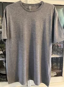 Gildan Soft Style Unisex Tee Shirts Gray Large Set of 3 - New - Picture 1 of 5