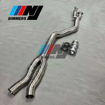 Tubos medios BMW G80 G82 M3 M4, tubos medios individuales. Eliminador resonador.Ino inoxidable 304 Foto 1 de 4