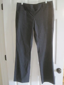 THE LIMITED EXACT STRETCH NAVY BLUE PINSTRIPE BOOTCUT PANTS 14R NWT $69.90 - Picture 1 of 3