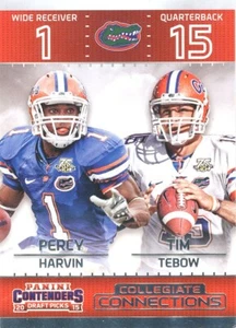 COLLEGIATE-CONNECTIONS Tim Tebow JETS BRONCOS Percy Harvin SEAHAWKS BILLS - Bild 1 von 1
