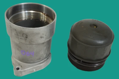 10-2015 Jaguar XF XFR X250 V8 5,0 L motor aceite fluido filtro carcasa marco Foto 1 de 4