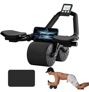 Automatic Rebound Abdominal Wheel,Ab Roller for Abdominal Exercise Machine, - Picture 1 of 3