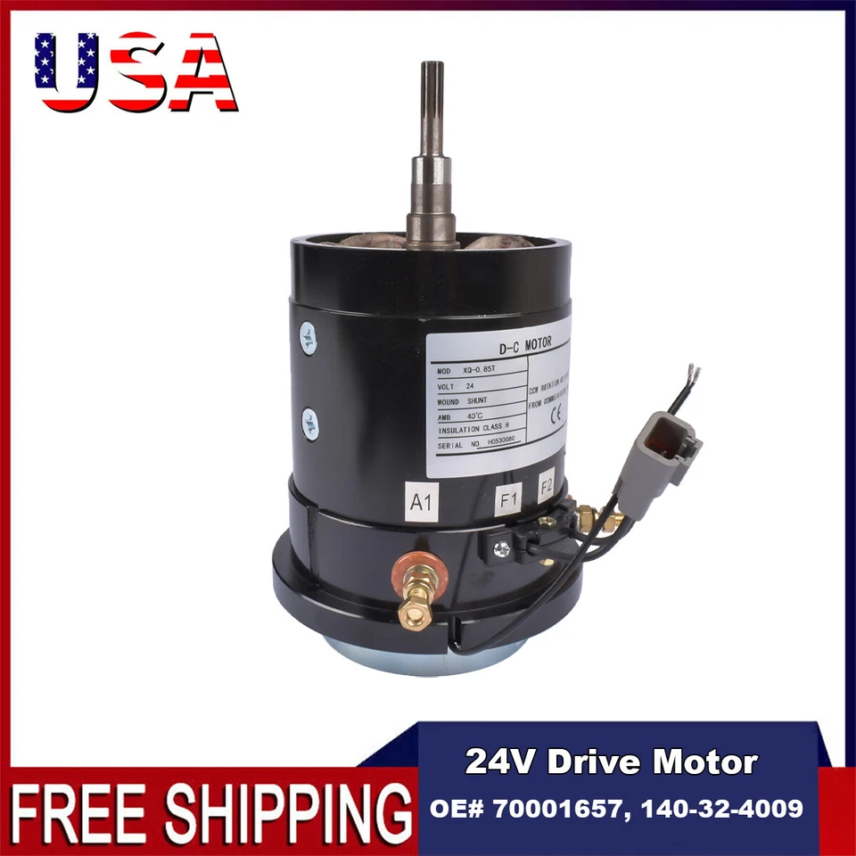 70001657 Drive Motor for JLG 2030ES 2630ES 2646ES 3246ES 140-32-4009 140-32-4006 - Image 1 of 4