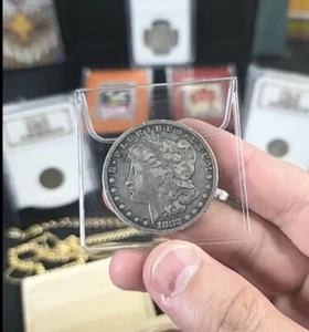 1882-P Morgan Silver Dollar - Not Polished - Nice Detail - Estate Collection - Picture 1 of 7