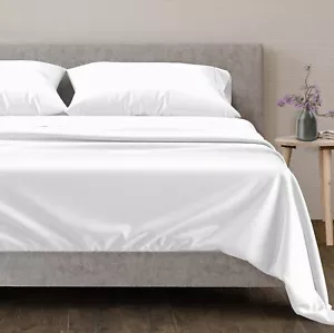 100% Egyptian Cotton Sheets Queen Size - 600 Thread Count Sheets Queen - Picture 1 of 8
