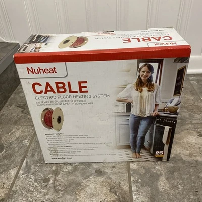 Nuheat N1C012 12 sq Ft Electric Floor Heating System 120v NEW IN BOX - Image 1 of 4