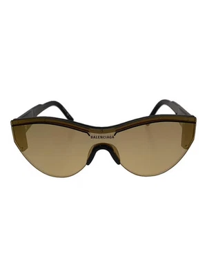 Gafas de sol de plástico para hombre BALENCIAGA en negro y dorado (BB0004SA) Foto 1 de 4