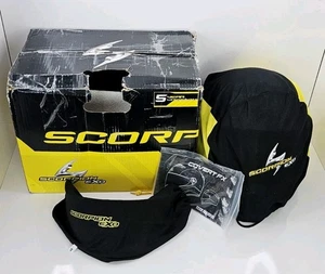 Scorpion EXO Covert FX Full Face Motorcycle Helmet Gloss White 3X - Bild 1 von 21