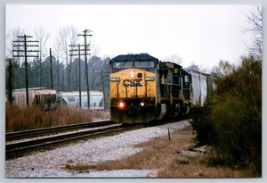 Vintage Farbfoto 4 x 6 Zoll CSX Lok # 7789 - Bild 1 von 2