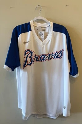 Camiseta Nike Atlanta Braves Cooperstown Retro #44 Hank Aaron - ¡Nueva! | talla L Foto 1 de 4