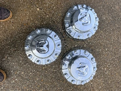 DODGE RAM 4500 & 5500 CHROME FRONT WHEEL CENTER CAP COVER CAB/ CHASSIS OEM MOPAR - Image 1 of 4