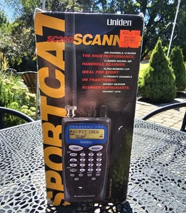 Vintage Uniden SportCat SC200 Portable Scanner 1999 Never Used Open Box - Picture 1 of 12